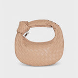 Szivárvány™ - Mini fonott Hobo táska csomóval